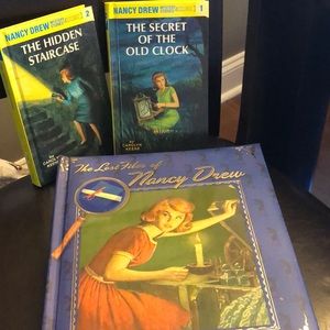 Two Nancy drew stories, Nancy drew fan club book